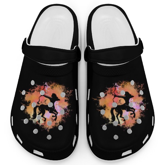 Sagittarius Zodiac Clogs