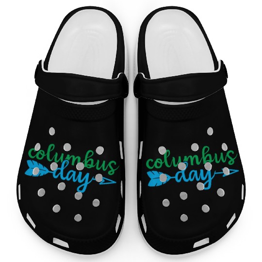 Happy Columbus Day classic Clogs