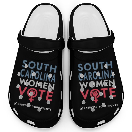 South Carolina Women Vote Voter 2022 Election Clogs