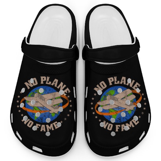 Airline Pilot Aviation Pun For a Corporate Pilot Clogs