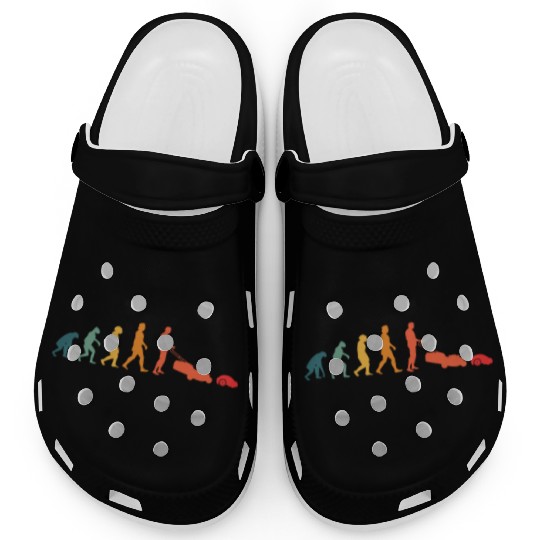 Mähroboter Evolution Retro Lawn Robot Clogs