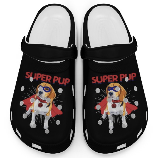Dog Breed Super Pup Beagle Clogs