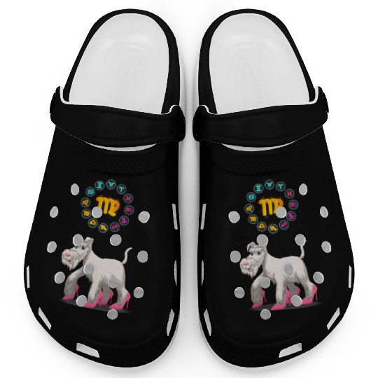 Funny Dog Lover Horoscope Virgo Zodiac Sign Cool Clogs