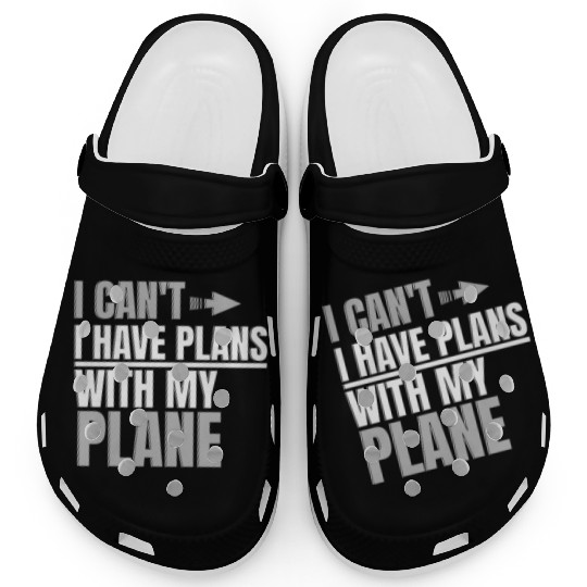 Airline Pilot Aviation Pun For a Corporate Pilot Clogs