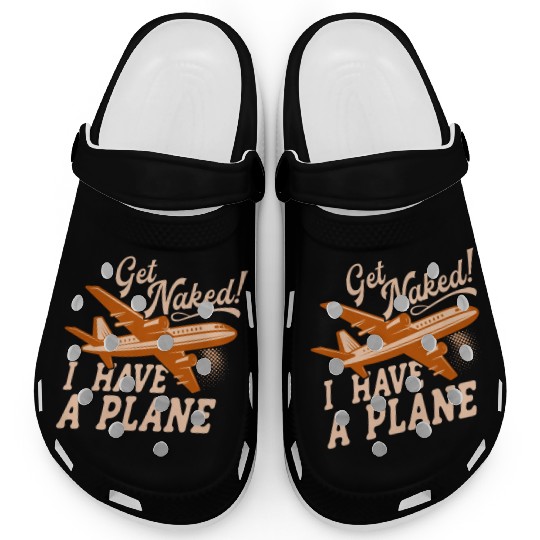 Airline Pilot Aviation Pun For a Corporate Pilot Clogs