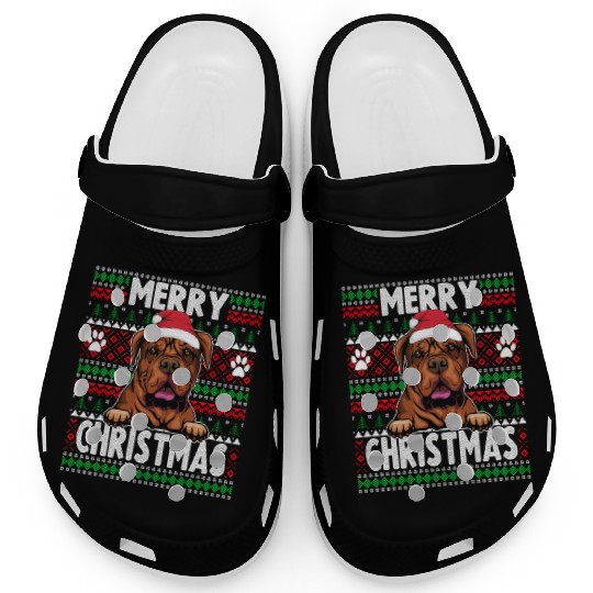 Bordeaux Great Dane Christmas Lights Petg Lovers X Clogs