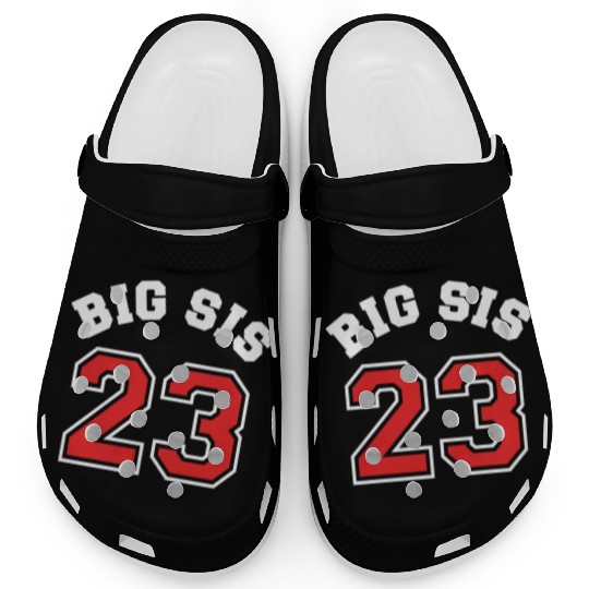 Big Sis 2023 - Big Sister Baby Family Birth Girl Clogs