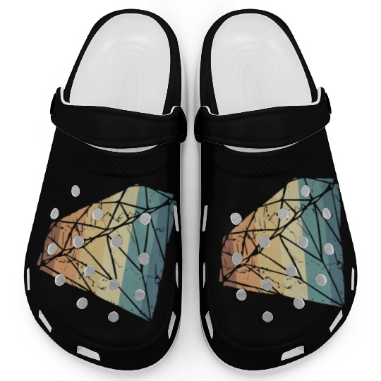 Vintage Diamond Gemstone Jewelry Jeweler Coral Clogs