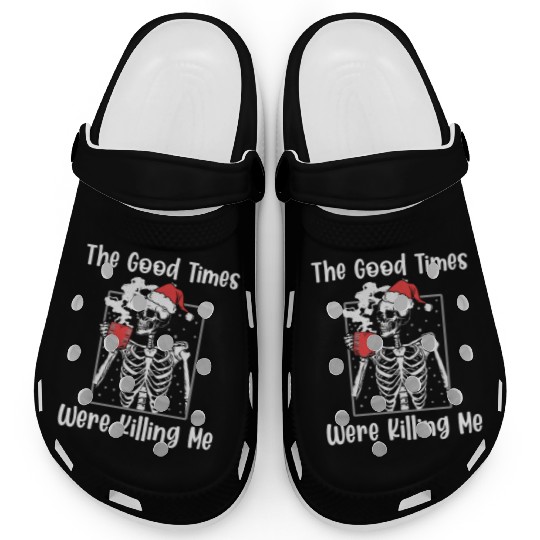 The Good Times Sobriety Anniversary Recovery Sober Clogs