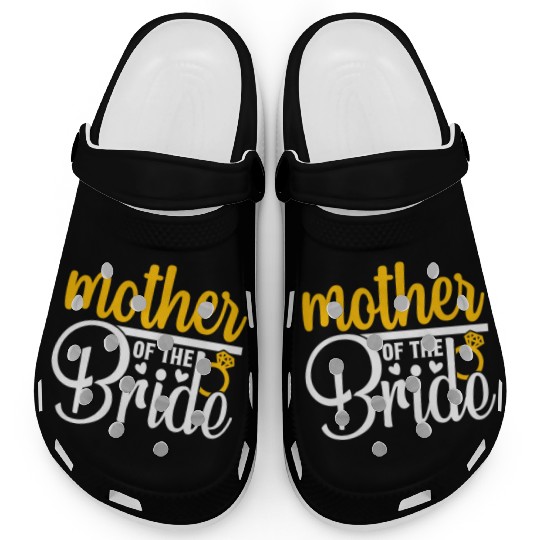Mother Of The Bride Wedding Party Matching Gift Clogs