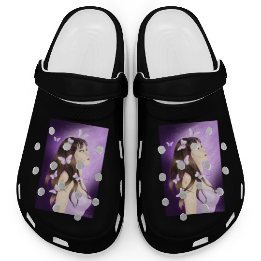 BTS Butterfly Fan Girl Clogs