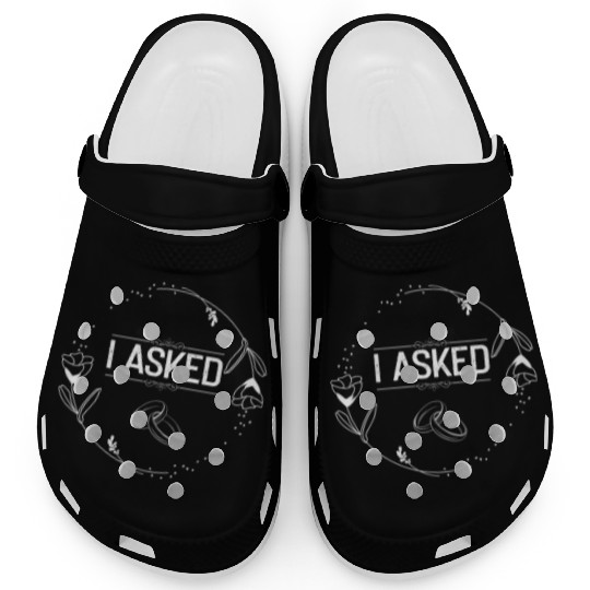 Hilarious Boyfriend Proposal Celebrations Clogs