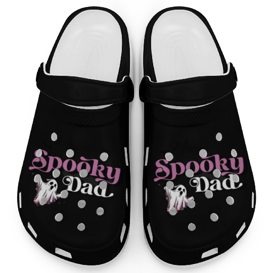 Cute Spooky Dad Halloween Outfit Clogs
