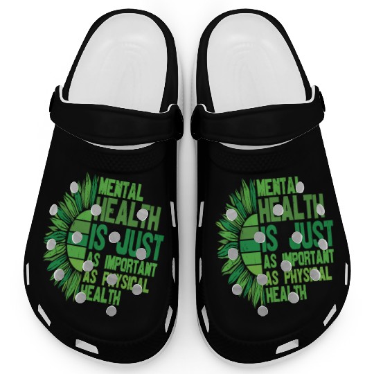 You Are Not Alone Mental Health Awareness Clogs