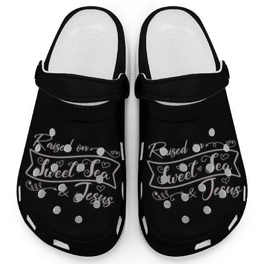 Womens Country Life Fun Girl Gift Sweet Tea And Je Clogs