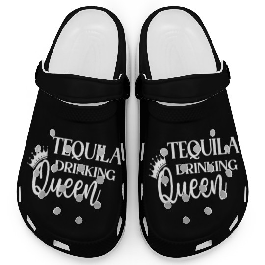Tequila Drinking Queen Clogs