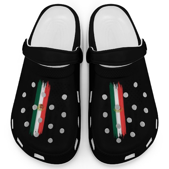 Mexican Pride Mexico Flag Clogs
