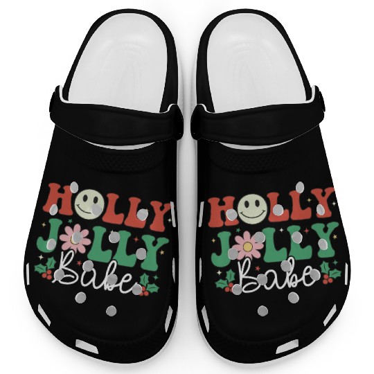Holly Jolly Babe Clogs