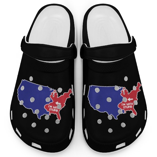 New Jersey US Design for patriotic New Jerseyans Clogs