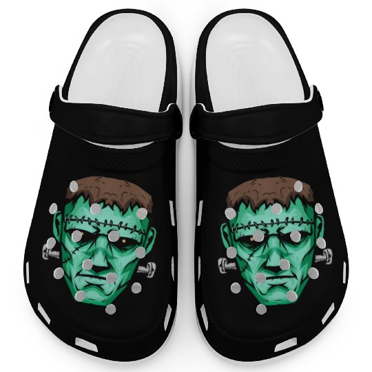 Green Monster Halloween Clogs