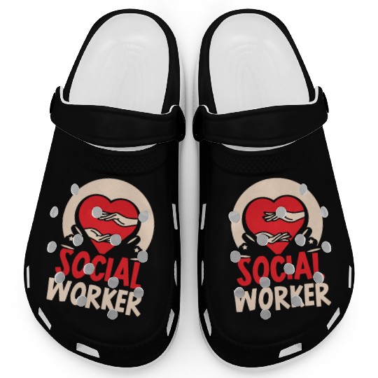 Social Worker Work Graduation Job Clogs