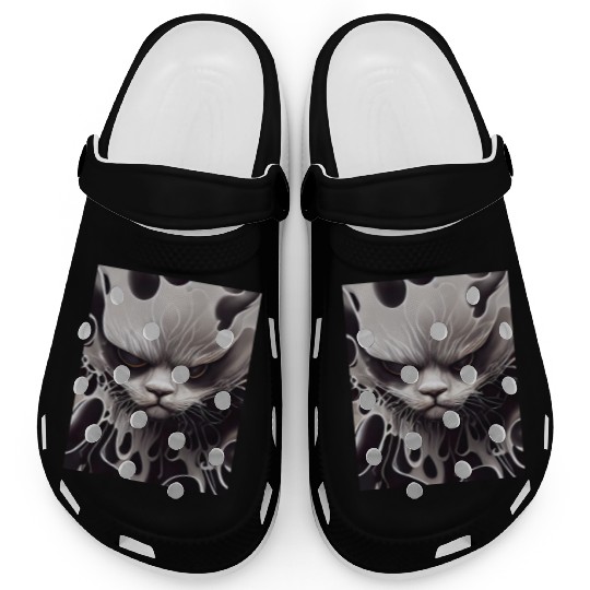 Angry Cat Clogs