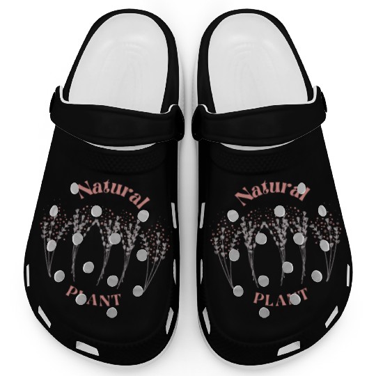 Natural plant Clogs