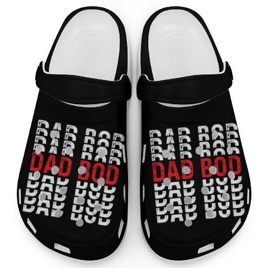 Dad Bod - Funny Chubby Father Prank Surprise Clogs