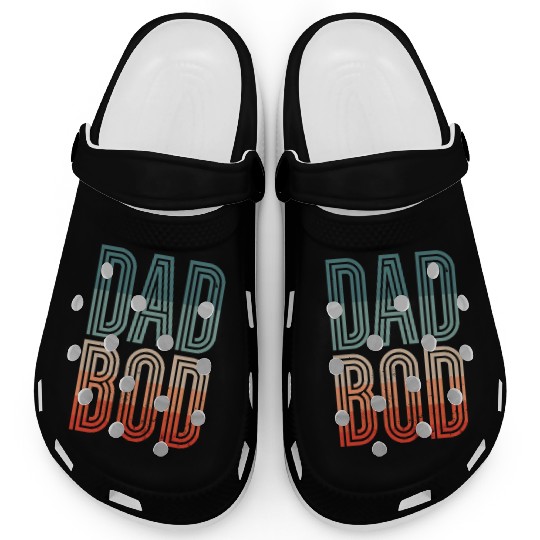 Dad Bod - Funny Chubby Father Prank Surprise Clogs