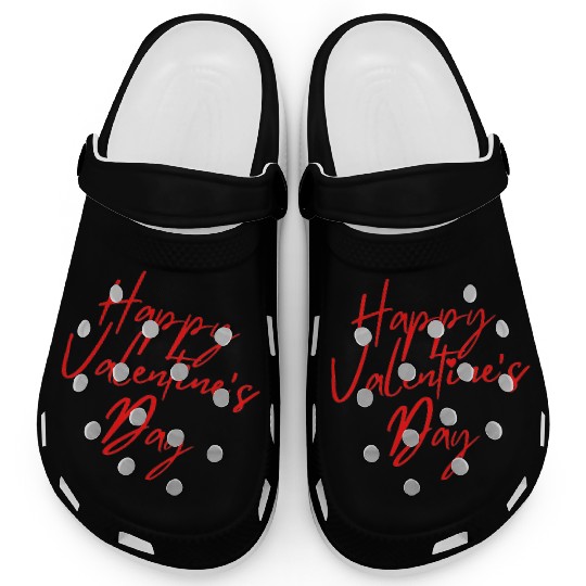 Happy Valentines Day Clogs