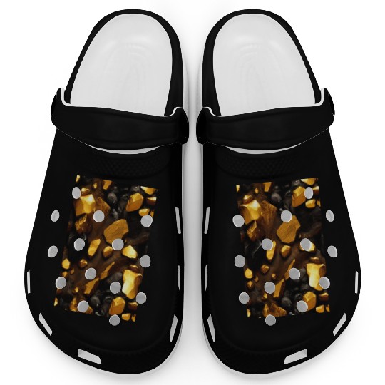 Gold nuggets Clogs