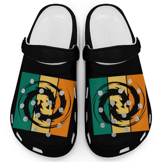 Dragon Ying Yang Clogs