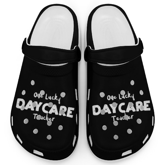 One Lucky Daycare Teacher Clogs