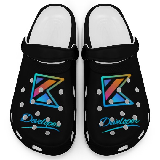 kotlin developer | Unique design | programmer Clogs