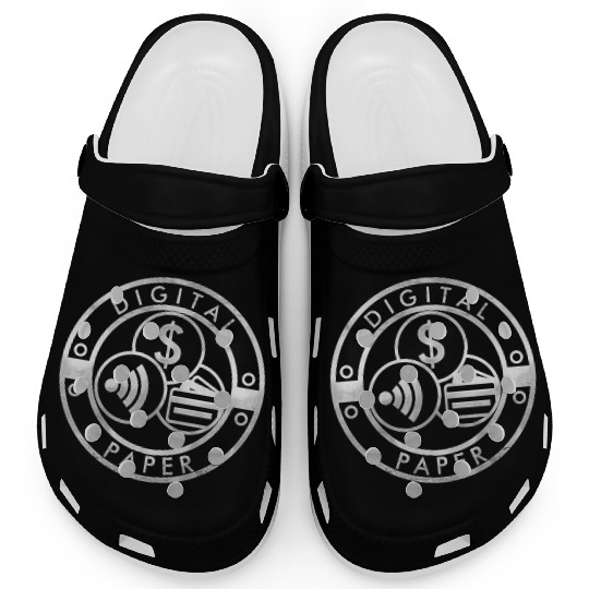DIGITAL PAPER RAIDERS Clogs
