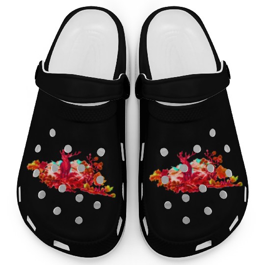 Deer Swamp Illustrate Clogs