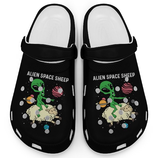Alien Space Sheep Astronaut Or Space Pilot Gift Clogs