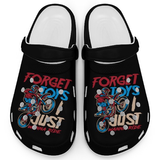 Motocross Boys Boy Motocross Racer Clogs