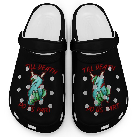 Married Lovers Tikk Death Do Us Apart Zombie Clogs