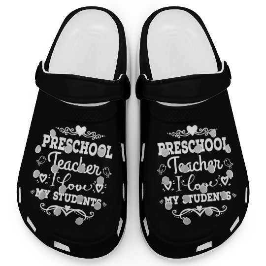 Preschool Teacher Back to School Pre K Teaching Clogs