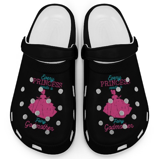 Every princess needs a fairy godmother - fairytale Clogs