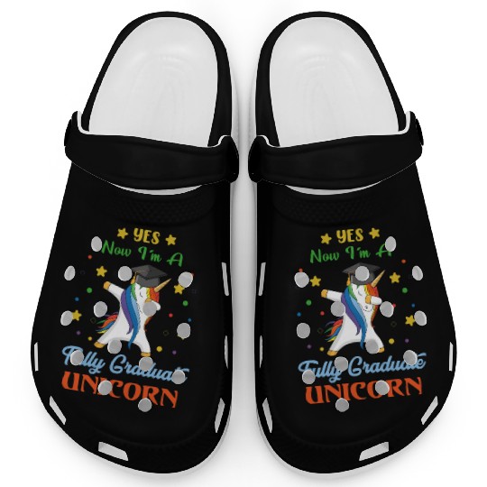 Yes I'm a fully Graduate Unicorn Clogs