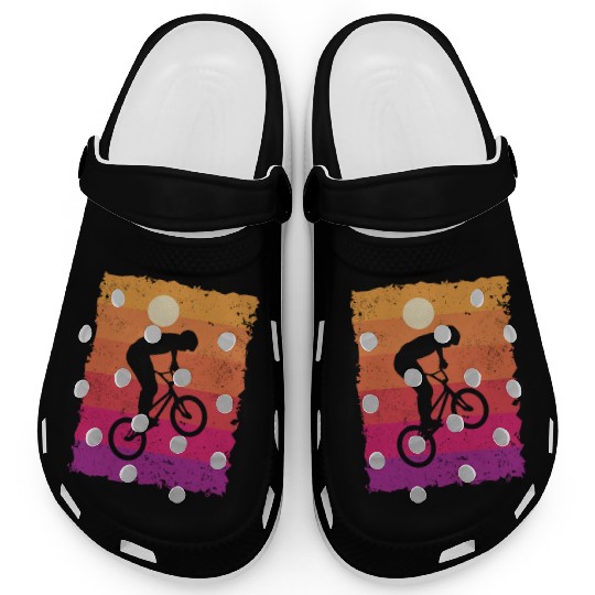 BMX Bike Tricks Bicycle Riders Cycling BMX Clogs
