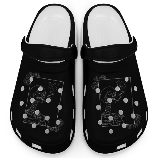 Death with zigarette Clogs