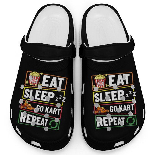 Go Kart Racing Indoor Karting Racer Electric Clogs