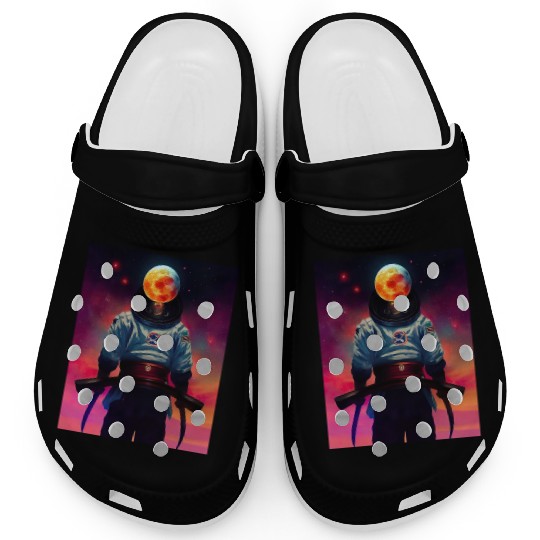 Astronaut Samurai Clogs