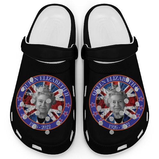 ''queen elizabeth Clogs rest in peace elizabeth sh