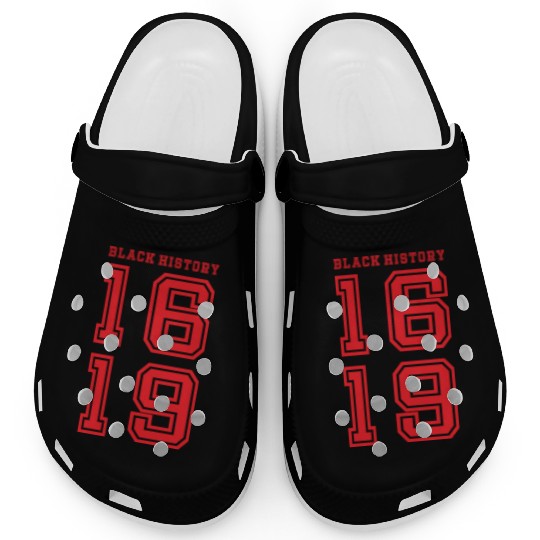 Black History 1619 Clogs