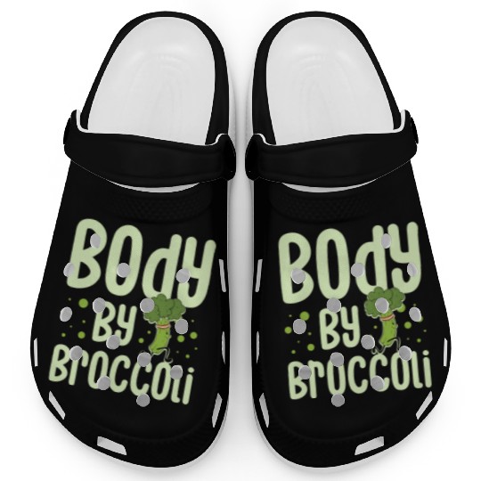 Body By Broccoli Vegetarian Veggies Vegan Clogs