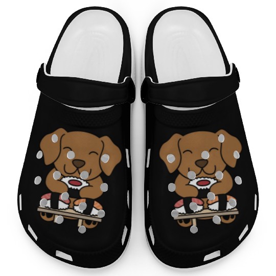 Sushi Lover Vizsla Clogs